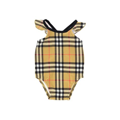 burberry for infants|Burberry baby swimsuit.